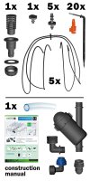 accessorie bag automatic watering extension set 1.2